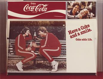 (ADVERTISING & SCIENCE) Group of 17 color prints by an unidentified commercial photographer, comprising 6 of Coca Cola and Pepsi Cola d